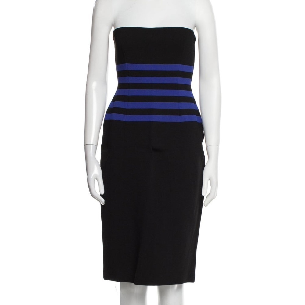 Prada - Strapless, Stretchy Tube Dress, Italian Size 42, Made in Italy